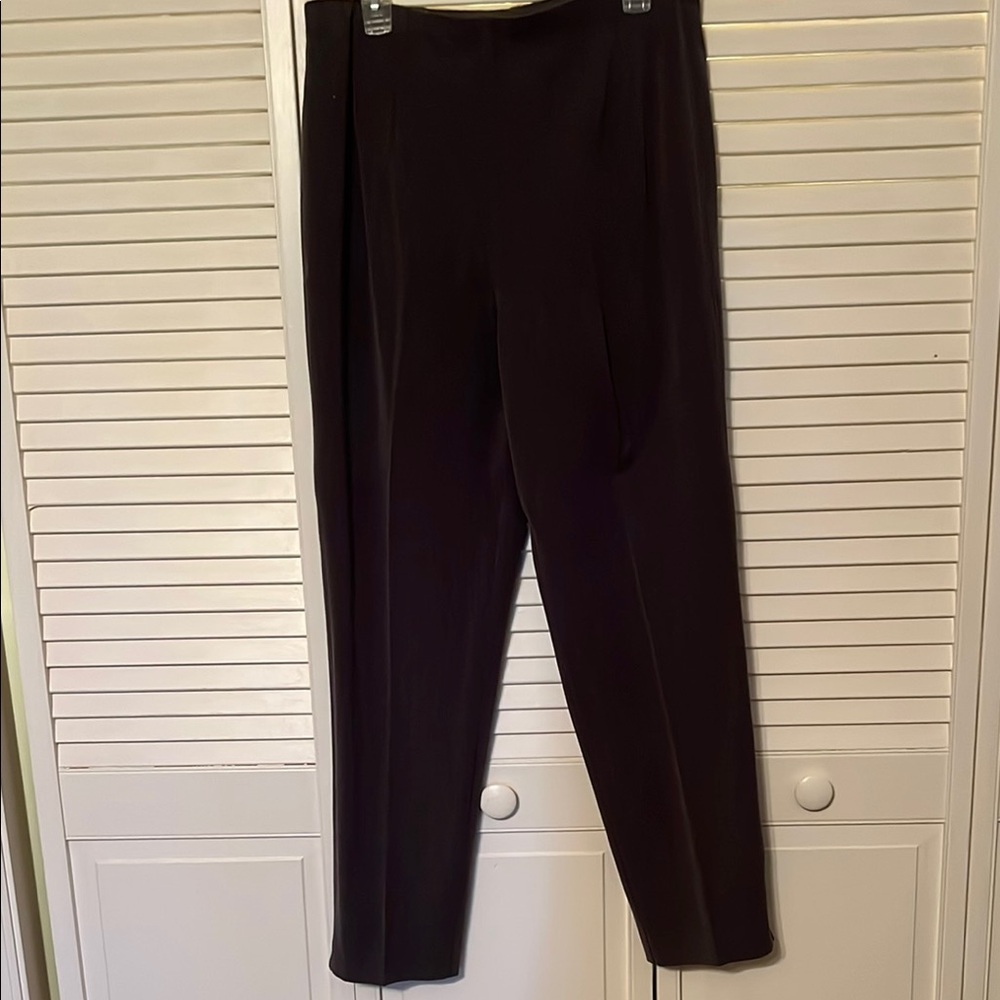 Sigrid Olsen ElegantCharcoal Gray Slacks NWT
H- 50